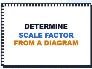 How to Determine the Scale Factor From a Diagram