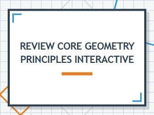 Reviewing Core Geometry Principles with Interactive Worksheets