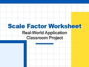 Design a City: a Classroom Scale Factor Project