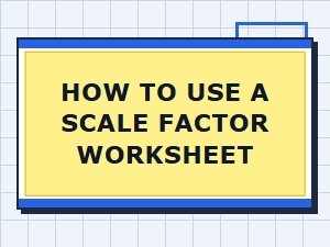 Mastering Unit Conversion with Scale Factor Worksheets